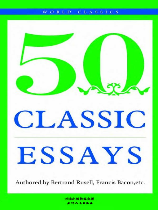 Title details for 经典随笔50首=50 CLASSIC ESSAYS by [英]罗素等 - Available